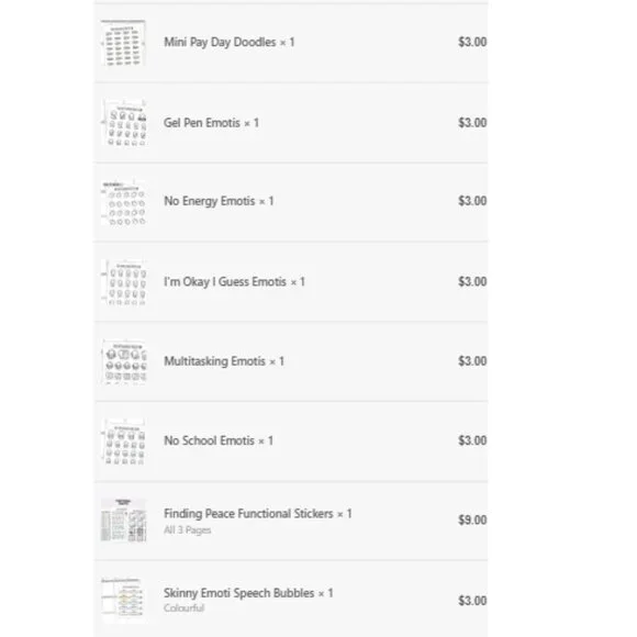 TheCoffeeMonsterzCo Random Stickers - Picture 9 of 10